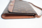 Louis Vuitton Monogram Pochette Bordeaux Sling Bag Used