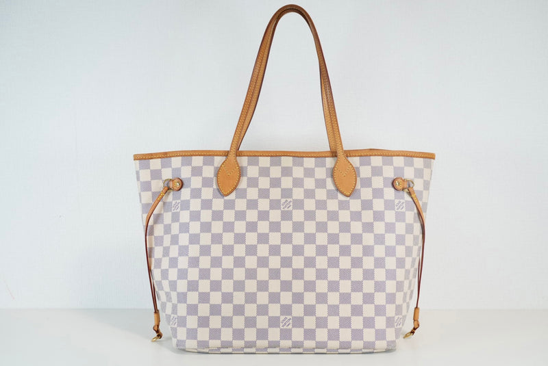 Louis Vuitton Damier Azur Neverfull MM Used