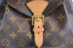 Louis Vuitton Monogram Montsouris MM Backpack Used