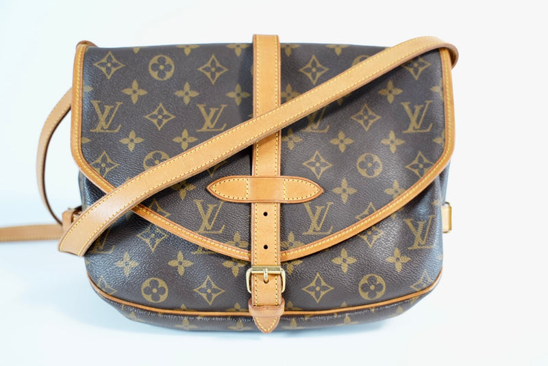 Louis Vuitton Monogram Saumur 30 Used