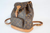 Louis Vuitton Monogram Montsouris MM Backpack Used