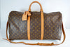 Louis Vuitton Monogram Keepall Bandouliere 55 Used