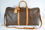 Louis Vuitton Monogram Keepall Bandouliere 55 Used