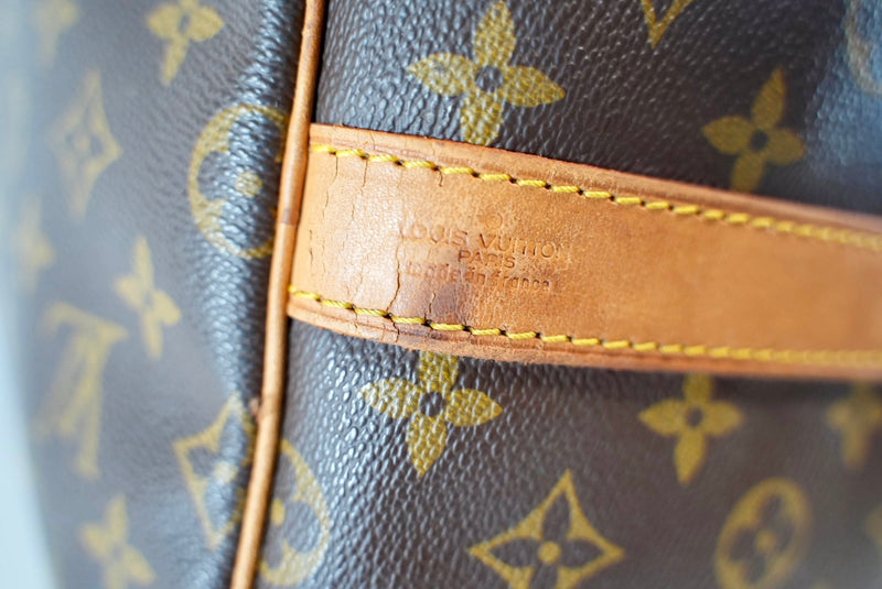 Louis Vuitton Monogram Keepall Bandouliere 55 Used
