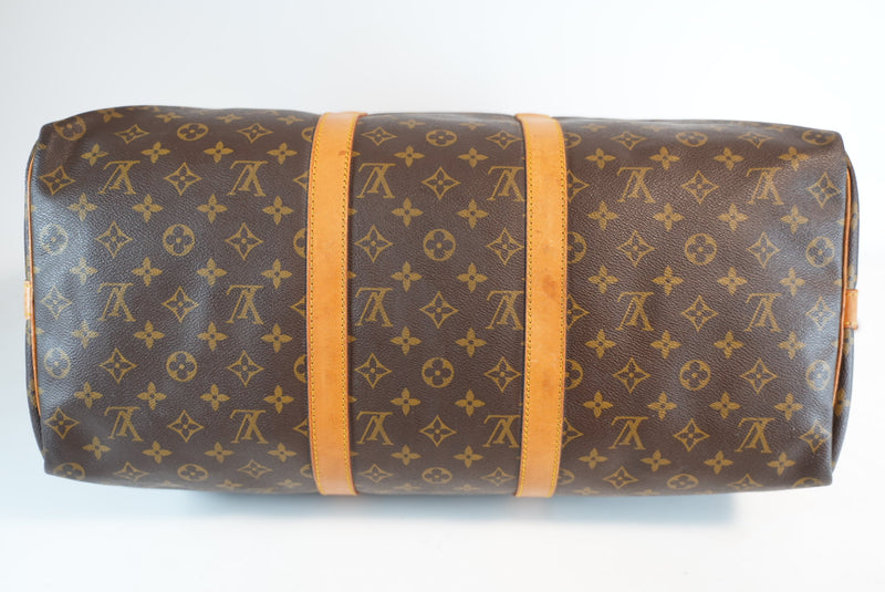 Louis Vuitton Monogram Keepall Bandouliere 50 Used
