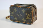 Louis Vuitton Monogram Trousse Wapity Wristlet Pouch Used