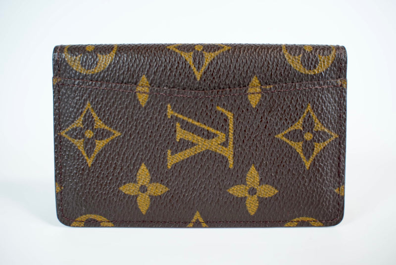 Louis Vuitton Monogram Pochette Cult Visit Business Card Case Used