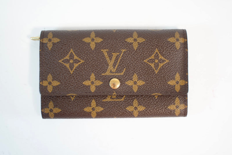 Louis Vuitton Monogram Porto Monnaie Zippy Coin Purse Used