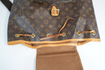 Louis Vuitton Monogram Montsouris GM Backpack Used