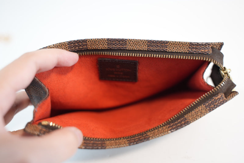 Louis Vuitton Damier Ebene Bucket Pouch PM Used