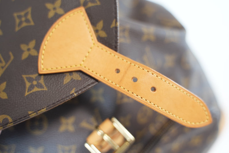 Louis Vuitton Monogram Montsouris GM Backpack Used