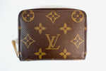 Louis Vuitton Monogram Compact Zippy Coin Purse Used