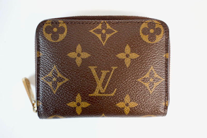 Louis Vuitton Monogram Compact Zippy Coin Purse Used