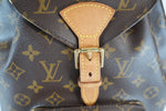 Louis Vuitton Monogram Montsouris MM Backpack Used