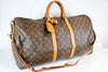 Louis Vuitton Monogram Keepall Bandouliere 55 Used