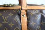 Louis Vuitton Monogram Sac Souple 35 Handbag Used