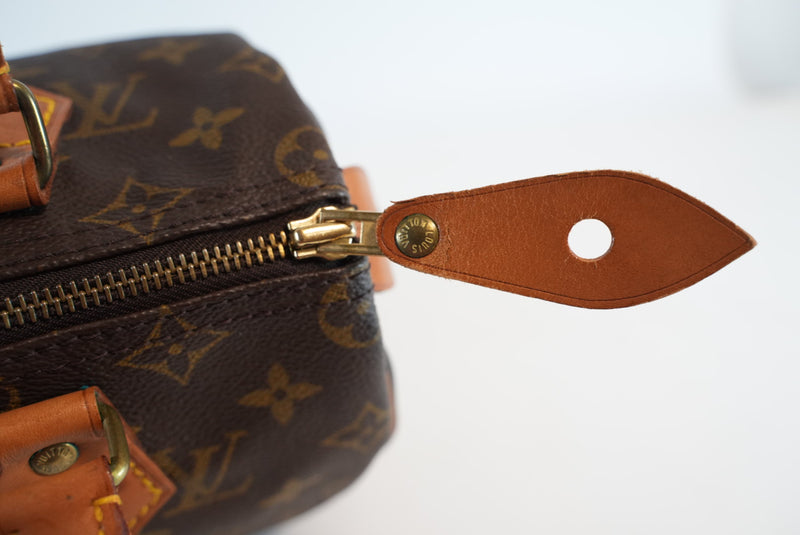 Louis Vuitton Monogram Speedy 25 Malletier Used