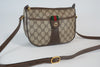 Gucci Supreme Sherry Line Sling Bag Used