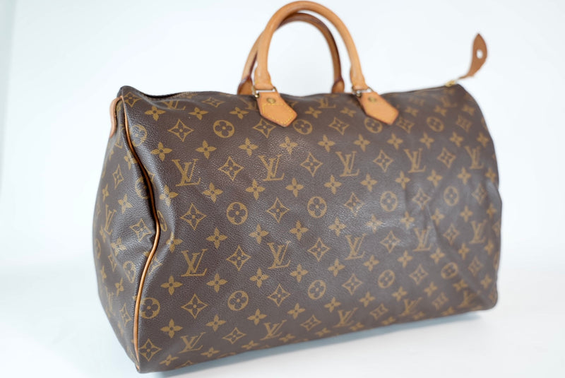 Louis Vuitton Monogram Speedy 40 Handbag Used
