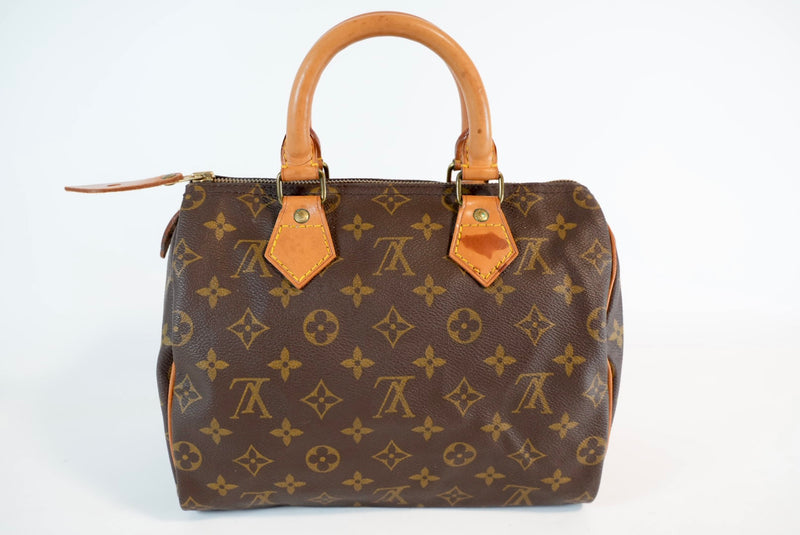 Louis Vuitton Monogram Speedy 25 Malletier Used