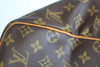 Louis Vuitton Monogram Sac Souple 35 Handbag Used