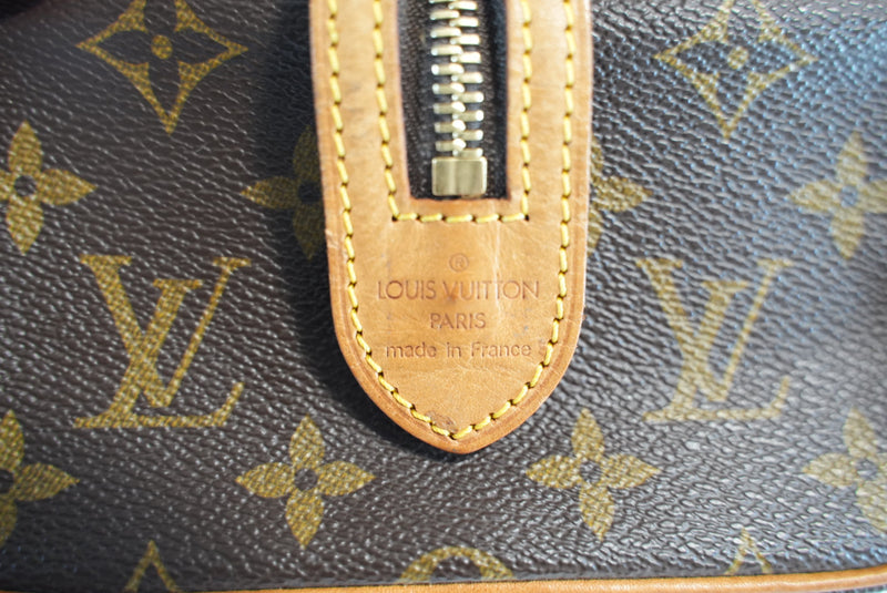 Louis Vuitton Monogram Trousse Patte Pression Cosmetic Pouch Used