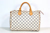 Louis Vuitton Damier Azur Speedy 30 Used