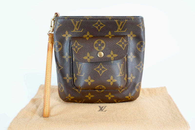 Louis Vuitton Monogram Partition Wristlet Used