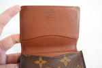 Louis Vuitton Monogram Envelope De Viste Business Card Case Used