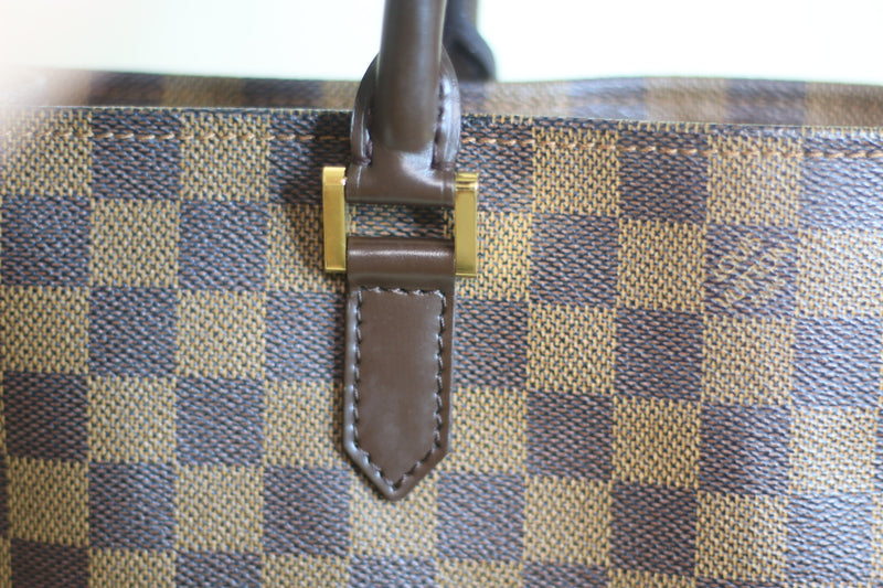 Louis Vuitton Damier Ebene Sac Plat Handbag