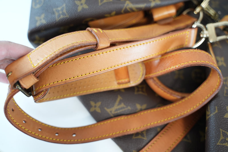 Louis Vuitton Monogram Keepall Bandouliere 55 Used