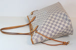 Louis Vuitton Damier Azur Neverfull MM Used