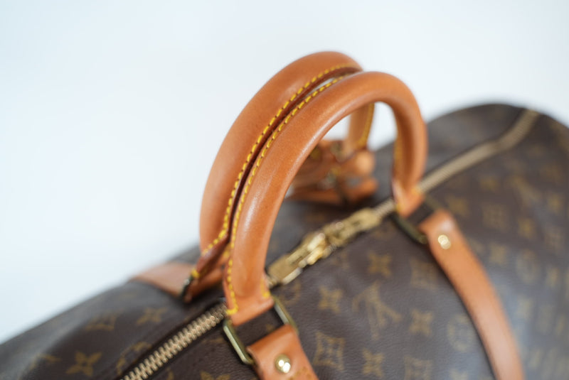 Louis Vuitton Monogram Keepall Bandouliere 55 Used