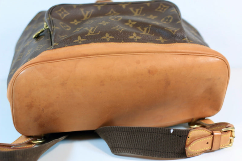 Louis Vuitton Monogram Montsouris GM Backpack Used