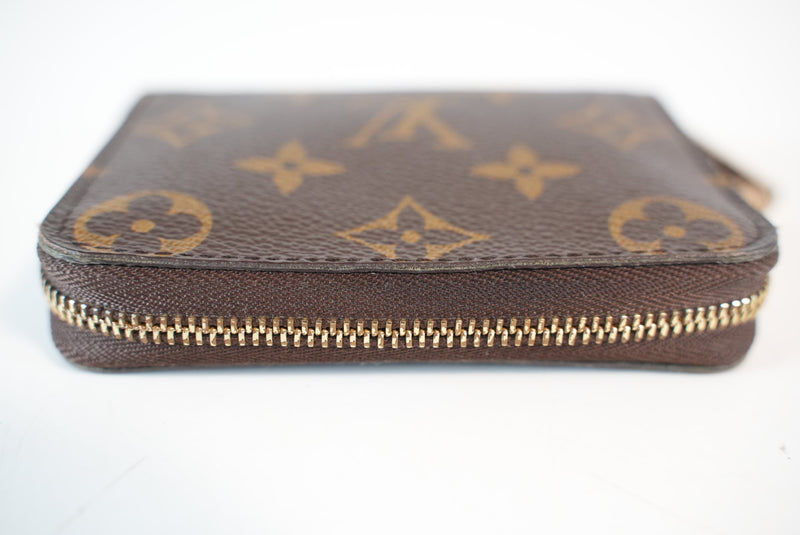 Louis Vuitton Monogram Compact Zippy Coin Purse Used