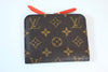 Louis Vuitton Monogram Compact Insolite Wallet Orange Used