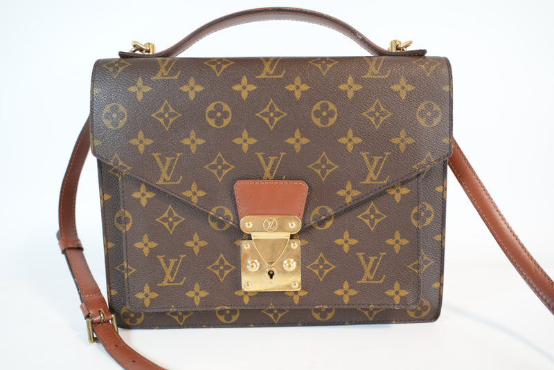 Louis Vuitton Monogram Monceau 28 2 Way Bag Used