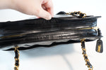 Chanel Patent Leather Shoulder Bag Used