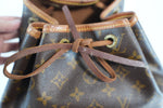 Louis Vuitton Monogram Montsouris MM Backpack Used