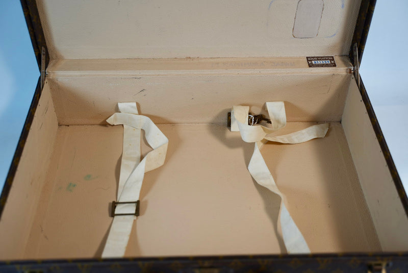 Louis Vuitton Monogram Bisten 60 Trunk Used