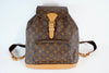 Louis Vuitton Monogram Montsouris GM Backpack Used