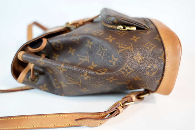Louis Vuitton Monogram Montsouris MM Backpack Used