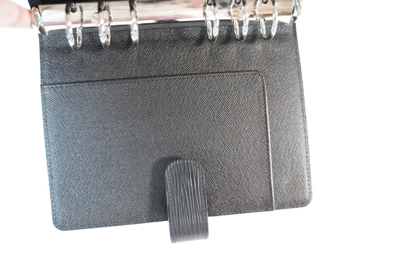 Louis Vuitton Epi Noir Agenda MM Used