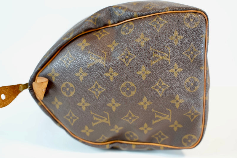 Louis Vuitton Monogram Speedy 35 Handbag Used