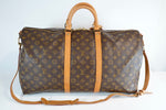 Louis Vuitton Monogram Keepall Bandouliere 55 Used
