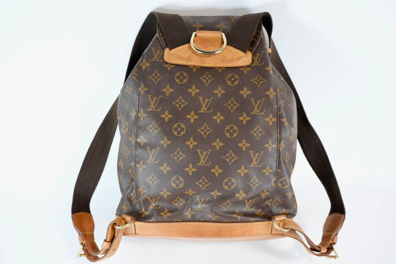 Louis Vuitton Monogram Montsouris GM Backpack Used