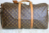 Louis Vuitton Monogram Keepall Bandouliere 50 Used