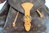 Louis Vuitton Monogram Montsouris GM Backpack Used