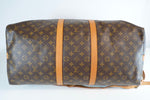 Louis Vuitton Monogram Keepall Bandouliere 55 Used