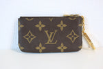 Louis Vuitton Monogram Pochette Cle Card/Key Holder Used